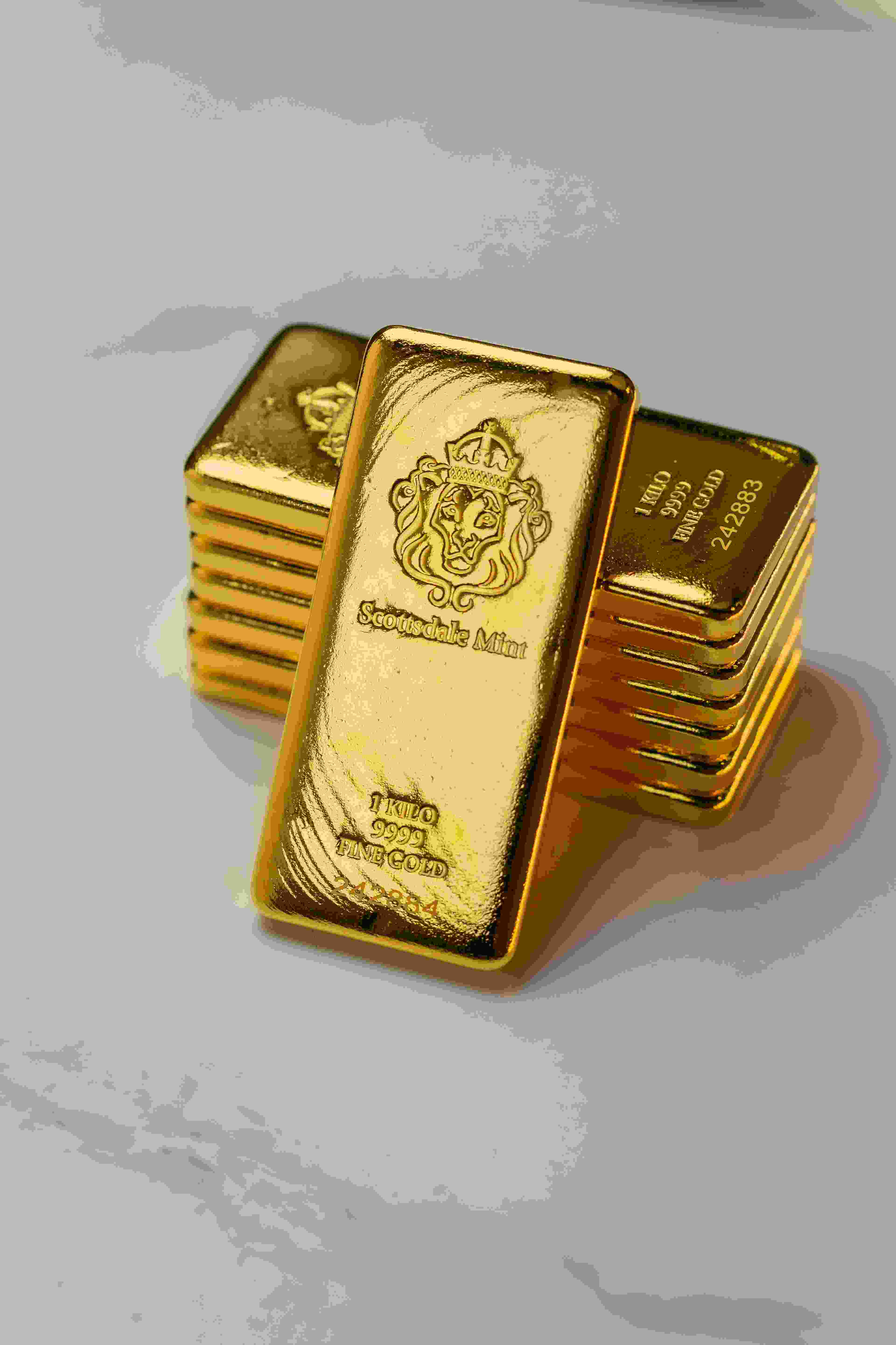Gold bullion bars